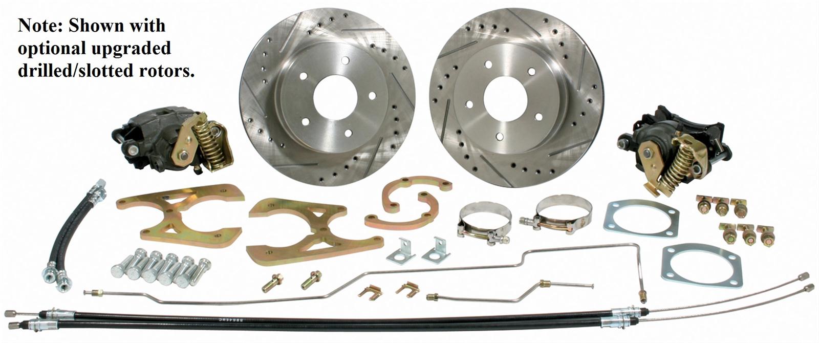 Classic Performance 6366RWBK-5E Classic Performance Rear Disc Brake Kits - Zander Auto Parts