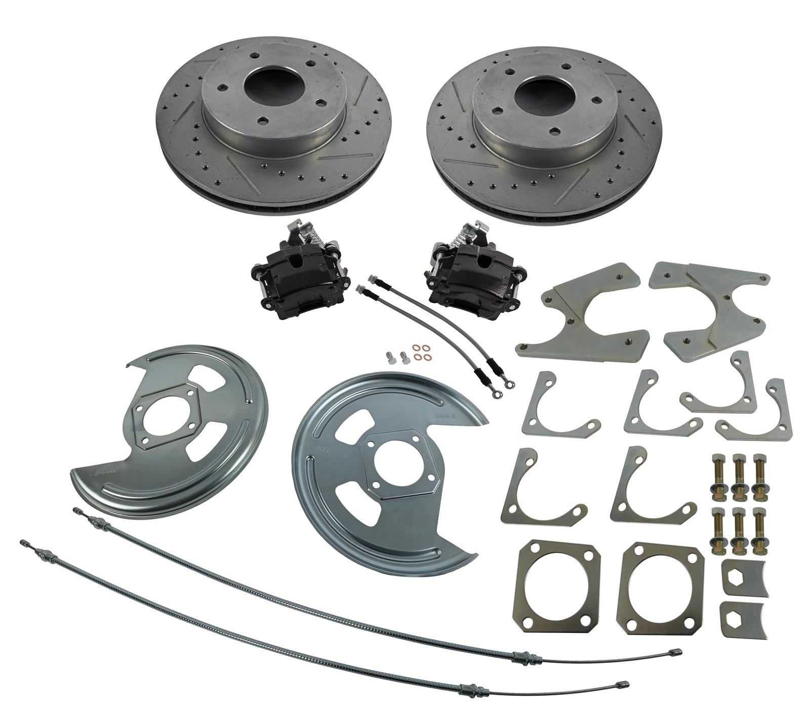 The Right Stuff AFXRD01S The Right Stuff Rear Disc Brake Conversion Kits - Zander Auto Parts