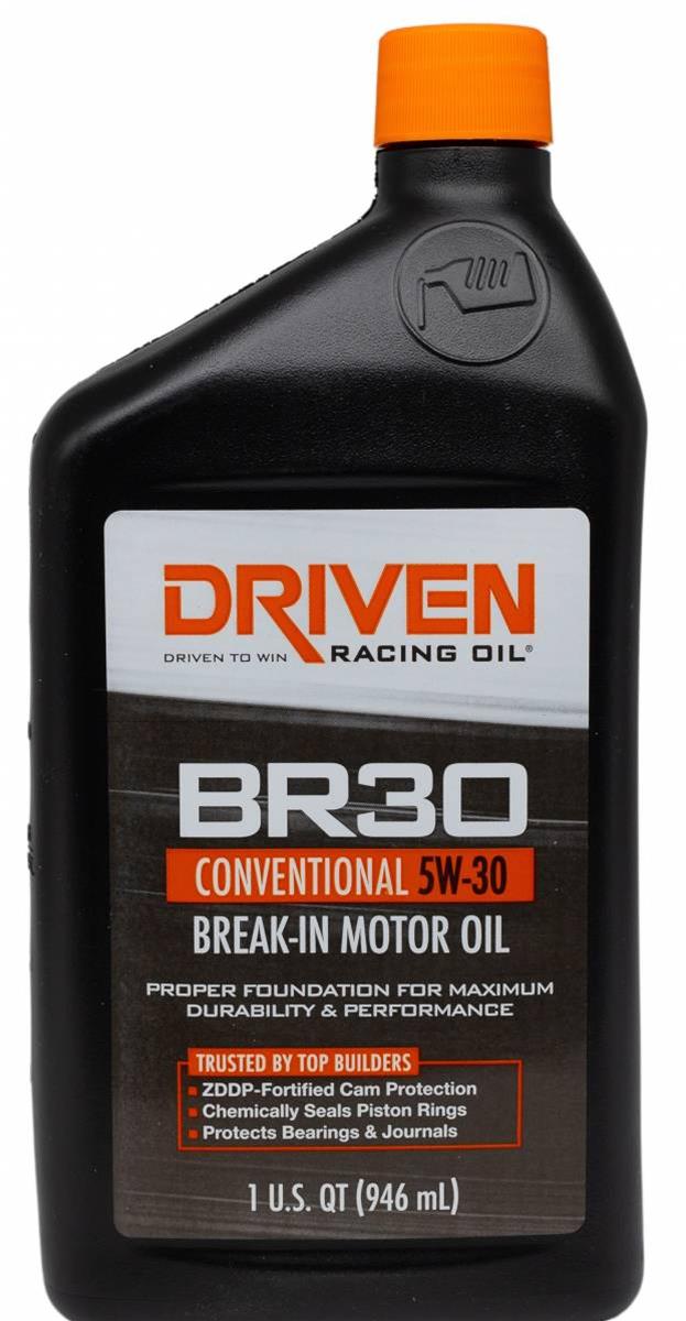 Driven Racing Oil 01806 Driven Racing Oil BR30 Break-In Motor Oil - Zander Auto Parts