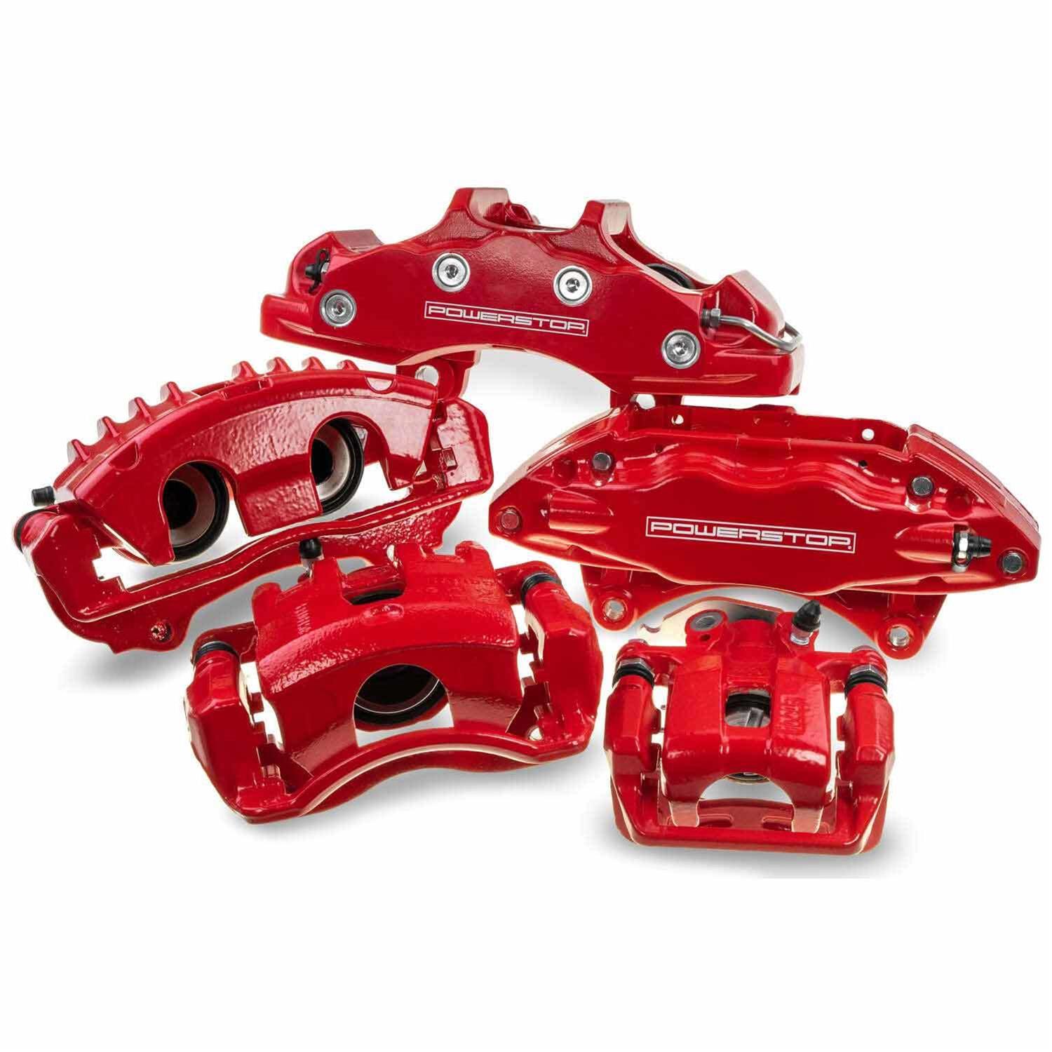 PowerStop S4726 PowerStop Performance Powdercoated Brake Calipers - Zander Auto Parts