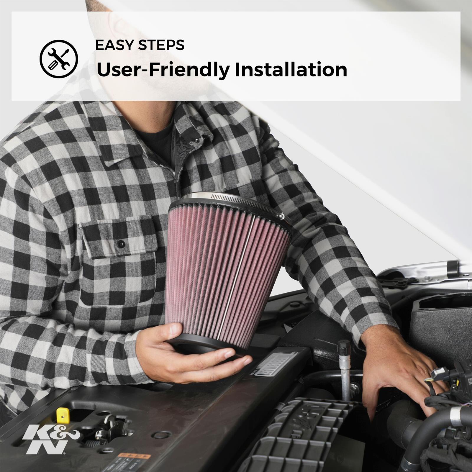 K&N 66-1401XP K&N X-Stream Airflow Top Plates - Zander Auto Parts