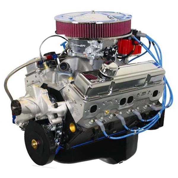 BluePrint Engines BP38318CTFD BluePrint Engines GM 383 C.I.D. 436 HP Dressed Stroker Long Block Crate Engines - Zander Auto Parts