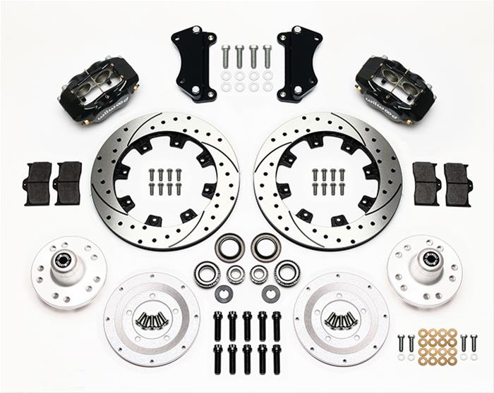 Wilwood Disc Brakes 140-12306-D Wilwood Forged Dynalite Big Brake Front Brake Kits - Zander Auto Parts