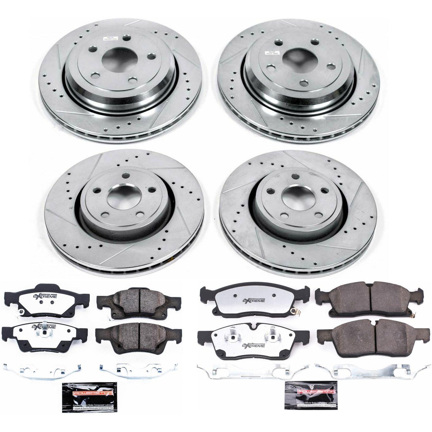 PowerStop K7136-36 PowerStop Z36 Truck and Tow Brake Upgrade Kits - Zander Auto Parts