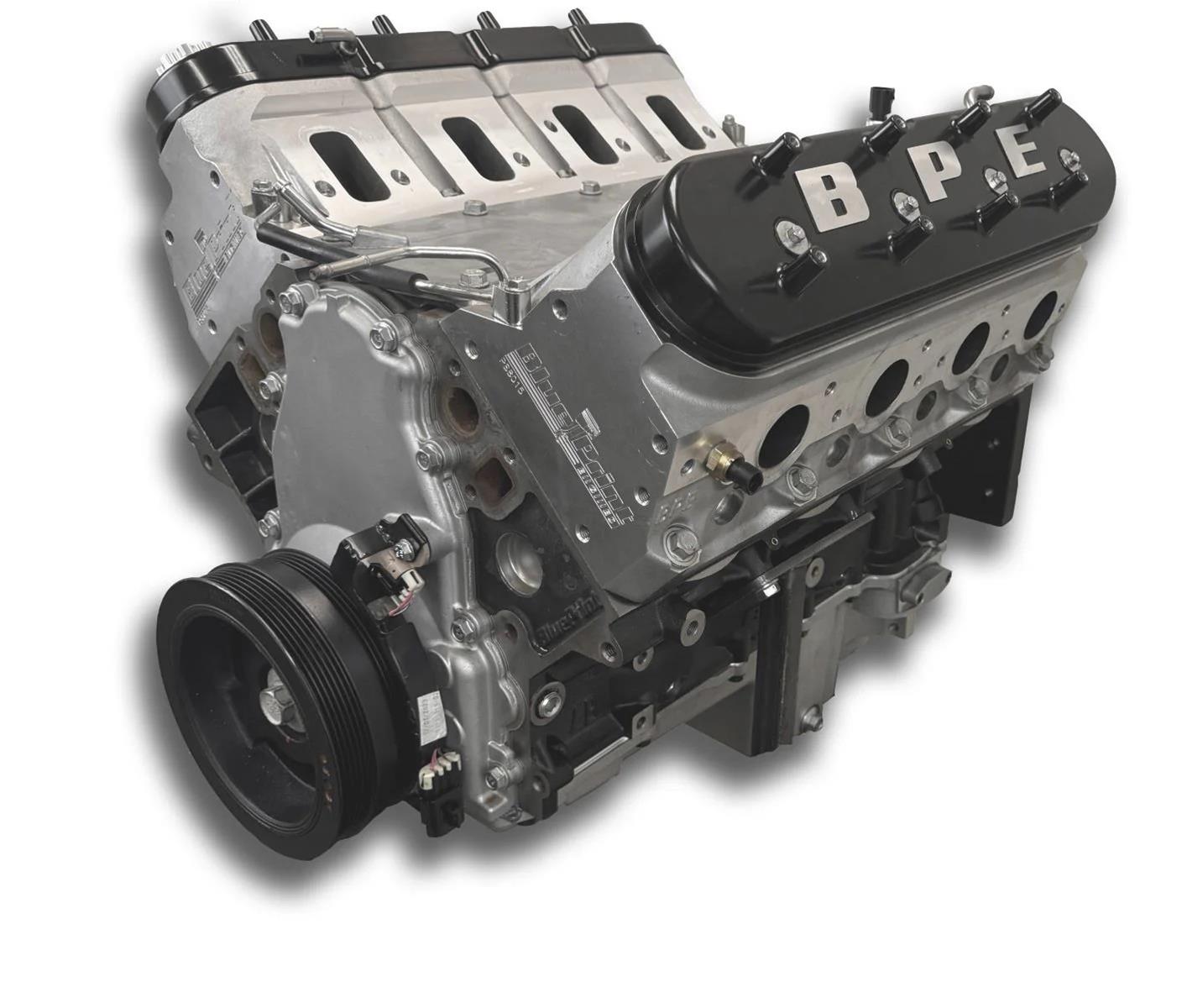 BluePrint Engines PSLS37630CT BluePrint Engines Pro Series Chevy LS 376 C.I.D. 530 HP Long Block Crate Engines - Zander Auto Parts
