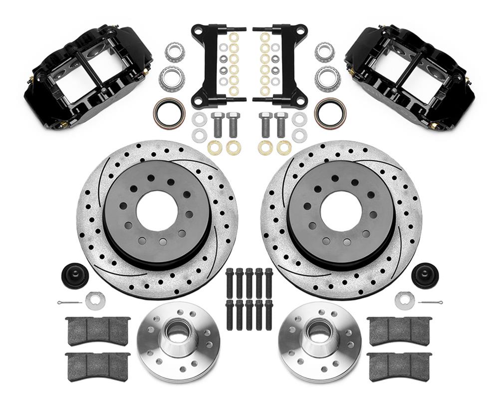 Wilwood Disc Brakes 140-15948-D Wilwood Forged Narrow Superlite 6R Big Brake Front Brake Kits - Zander Auto Parts