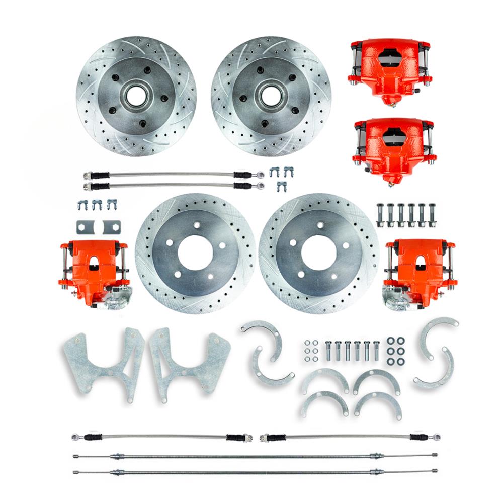 The Right Stuff T73DC05Z The Right Stuff Street Series Disc Brake Conversion Kits - Zander Auto Parts