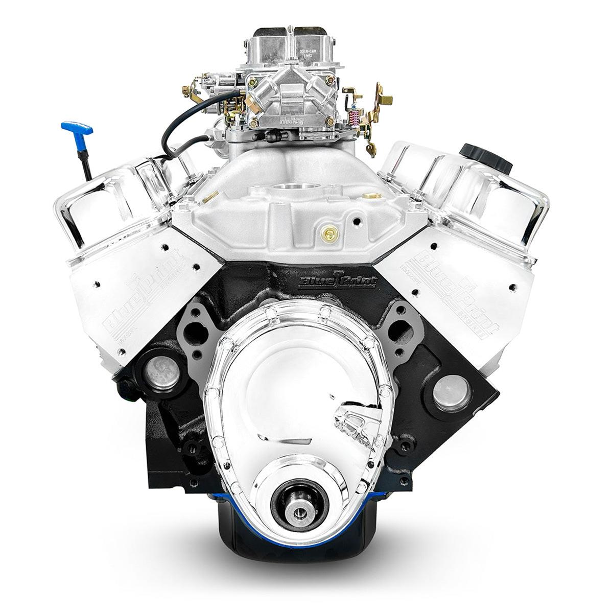 BluePrint Engines BP38318CTC1 BluePrint Engines GM 383 C.I.D. 436 HP Base Dressed Stroker Long Block Crate Engines - Zander Auto Parts
