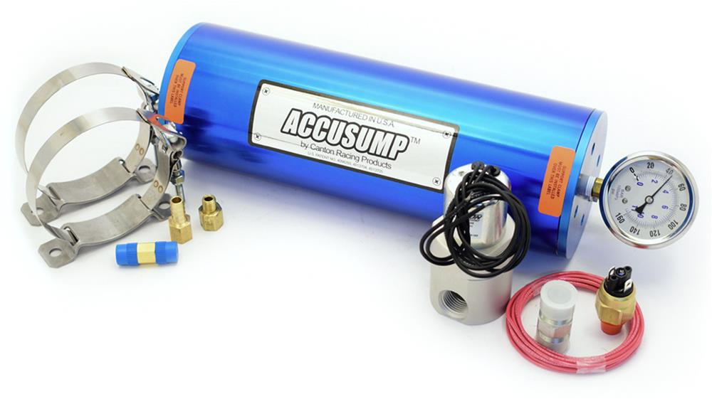 Canton Racing Products 24-126 Canton Racing Accusump Oil Accumulators - Zander Auto Parts