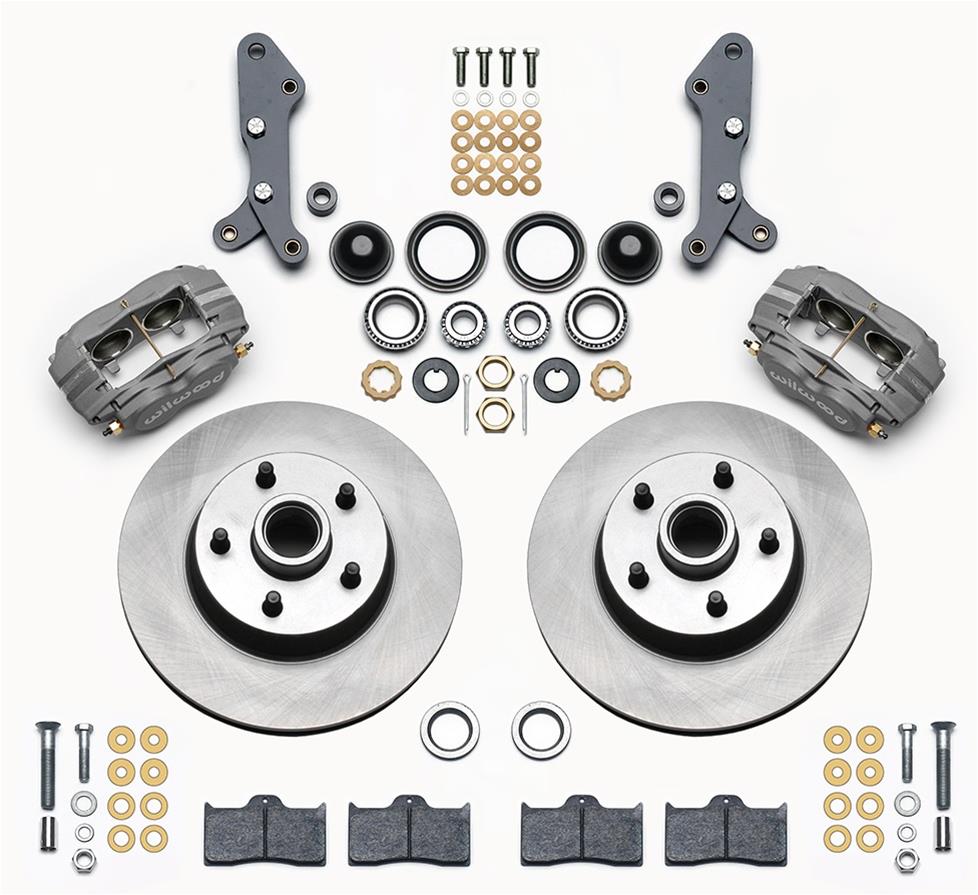 Wilwood Disc Brakes 140-13653 Wilwood Classic Series Dynalite Front Brake Kits - Zander Auto Parts