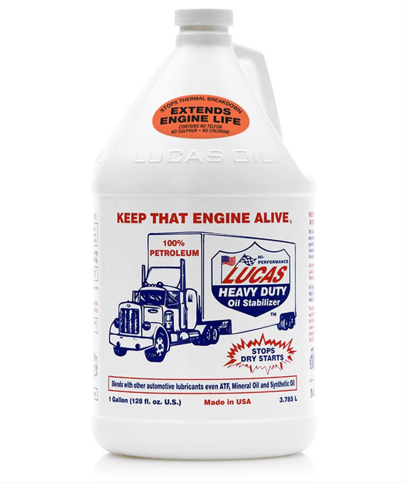 Lucas Oil 10002-1 Lucas Heavy-Duty Oil Stabilizer - Zander Auto Parts