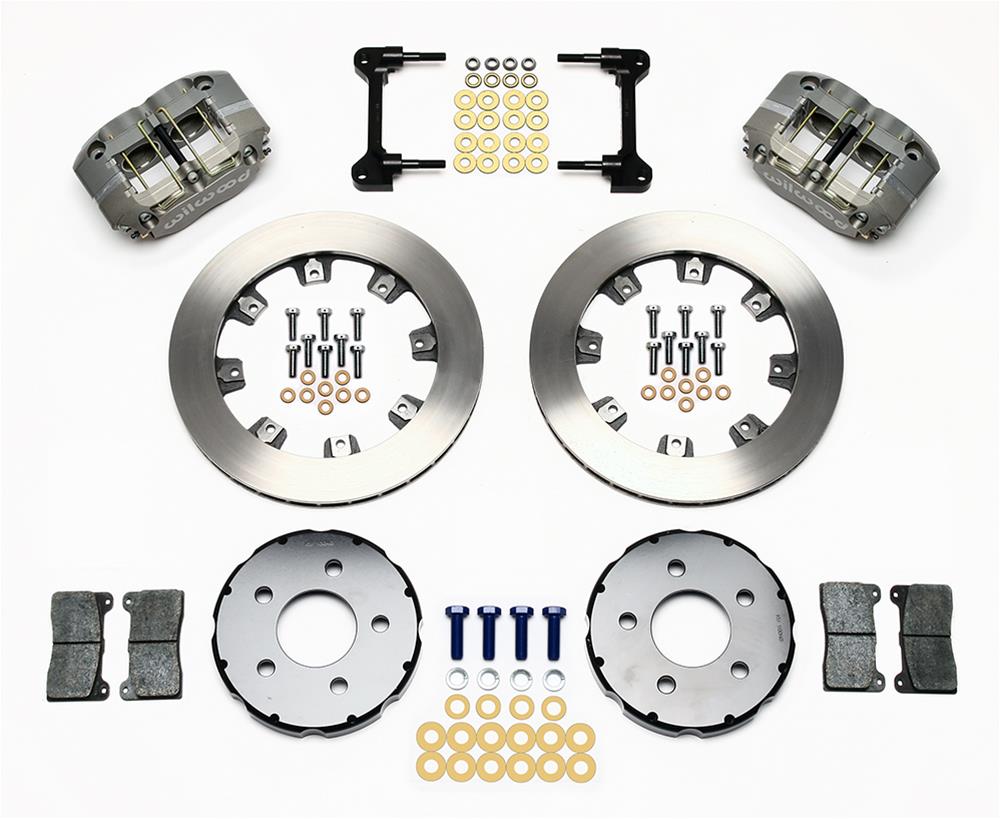 Wilwood Disc Brakes 140-10016 Wilwood DynaPro Radial Front Drag Brake Kits - Zander Auto Parts