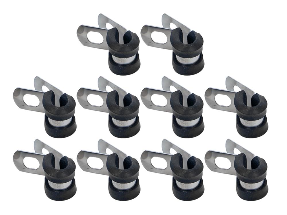 Summit Racing SUM-G1880SS Summit Racing™ Insulated Clamps - Zander Auto Parts
