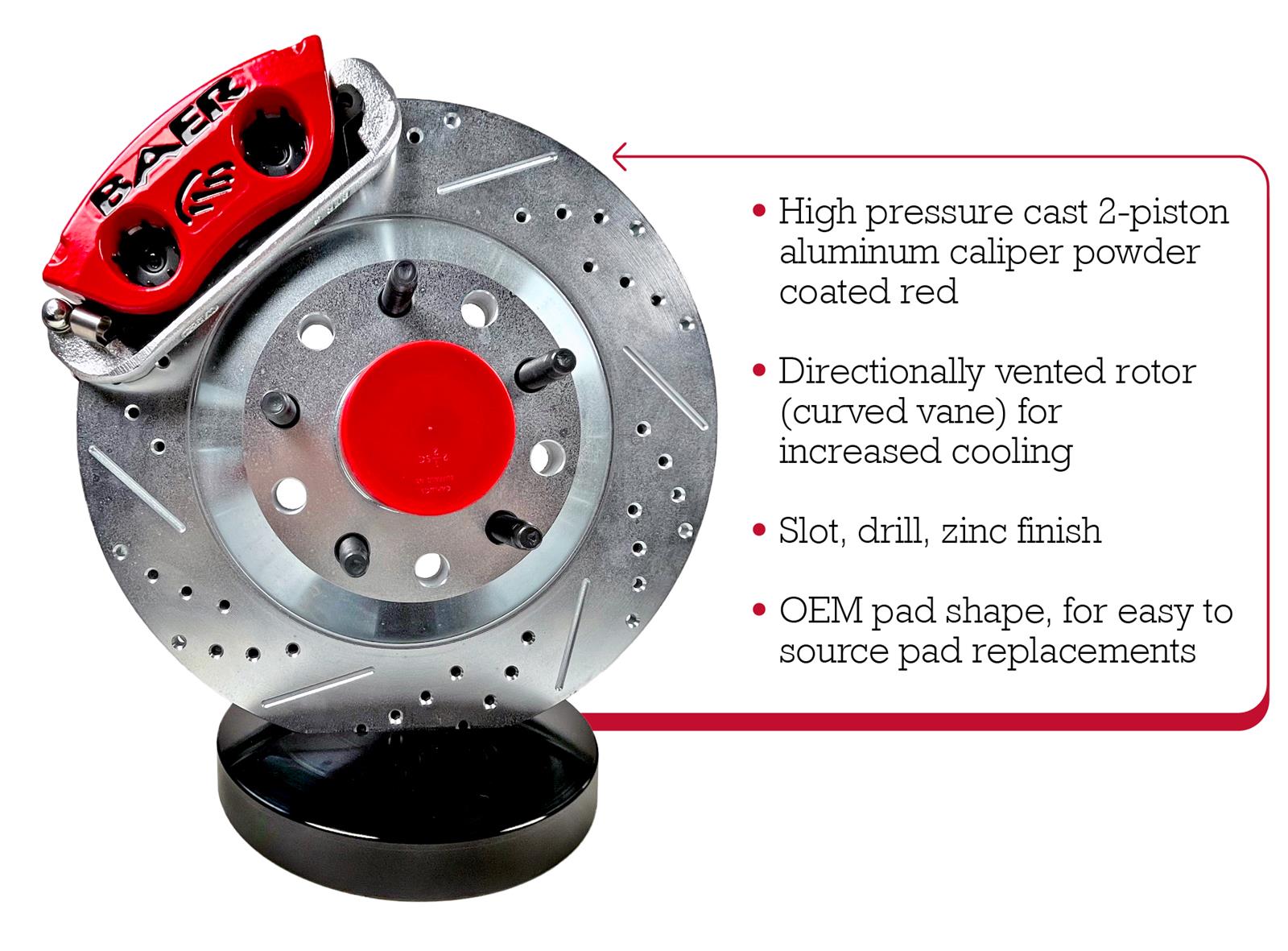 Baer Disc Brake Systems 4261609R Baer Brakes Classic Disc Brake Kits - Zander Auto Parts