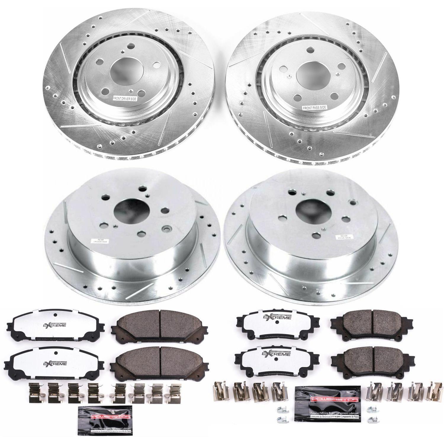 PowerStop K5828-36 PowerStop Z36 Truck and Tow Brake Upgrade Kits - Zander Auto Parts
