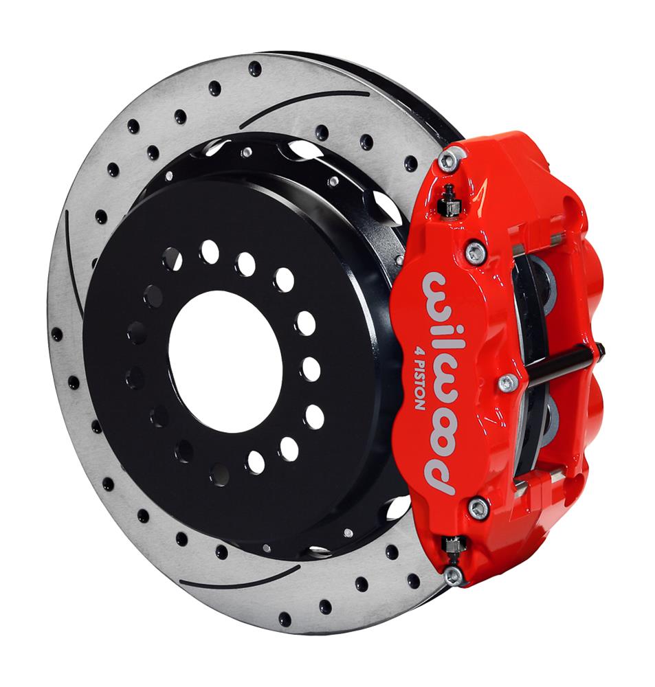 Wilwood Disc Brakes 140-9219-DR Wilwood Forged Narrow Superlite 4R Big Brake Rear Parking Brake Kits - Zander Auto Parts