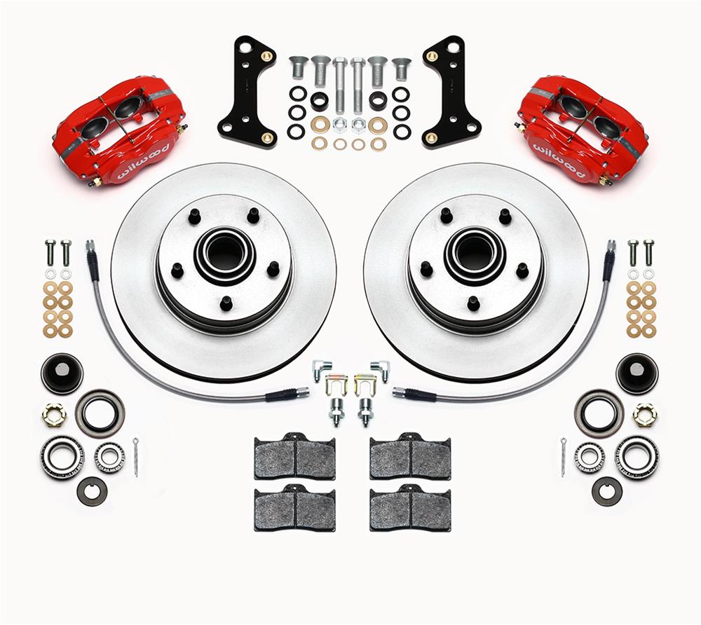 Wilwood Disc Brakes 140-15272-R Wilwood Classic Series Dynalite Front Brake Kits - Zander Auto Parts