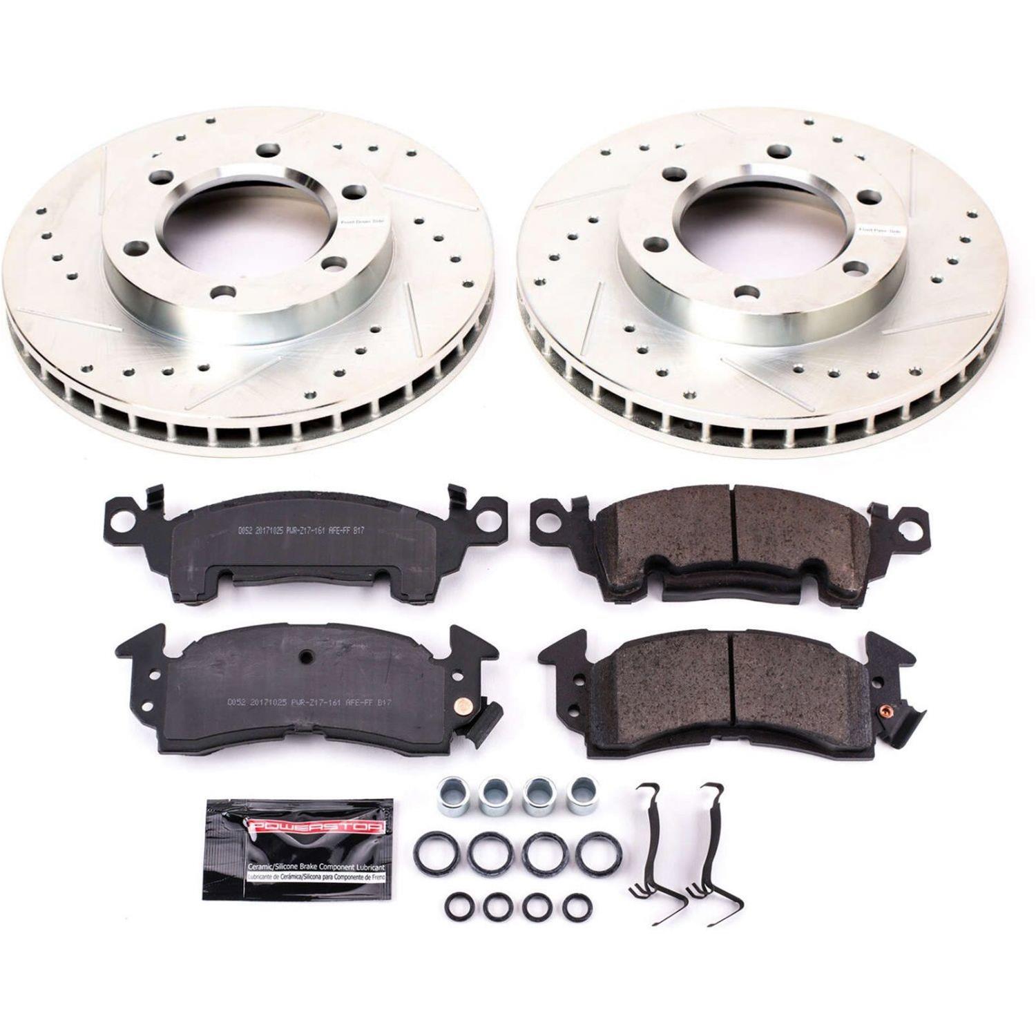 PowerStop K4537 PowerStop Z23 Evolution Sport Brake Upgrade Kits - Zander Auto Parts