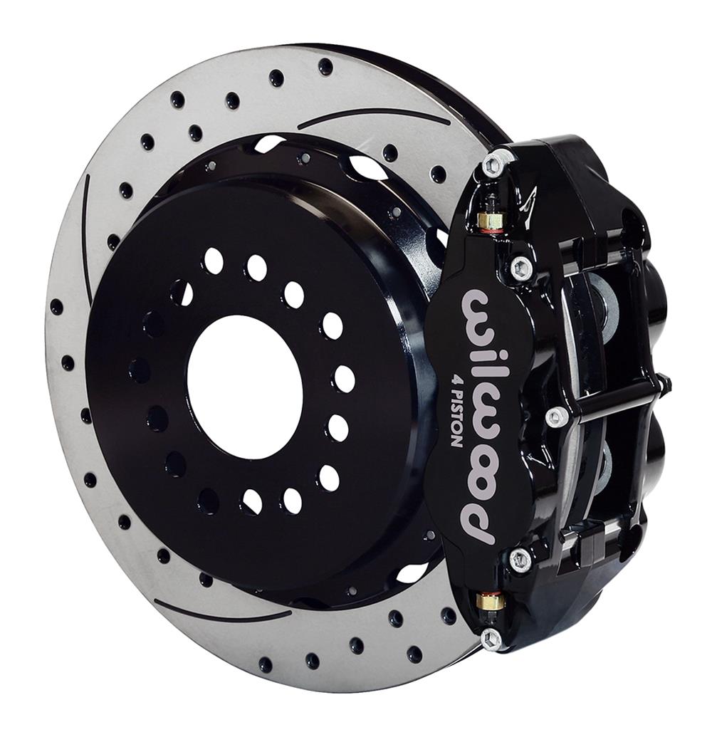 Wilwood Disc Brakes 140-10012-D Wilwood Forged Narrow Superlite 4R Big Brake Rear Parking Brake Kits - Zander Auto Parts