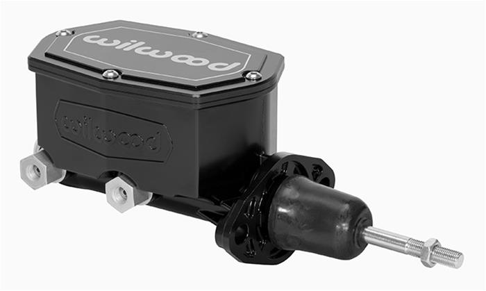 Wilwood Disc Brakes 260-14957-BK Wilwood Aluminum Tandem Compact Master Cylinders - Zander Auto Parts