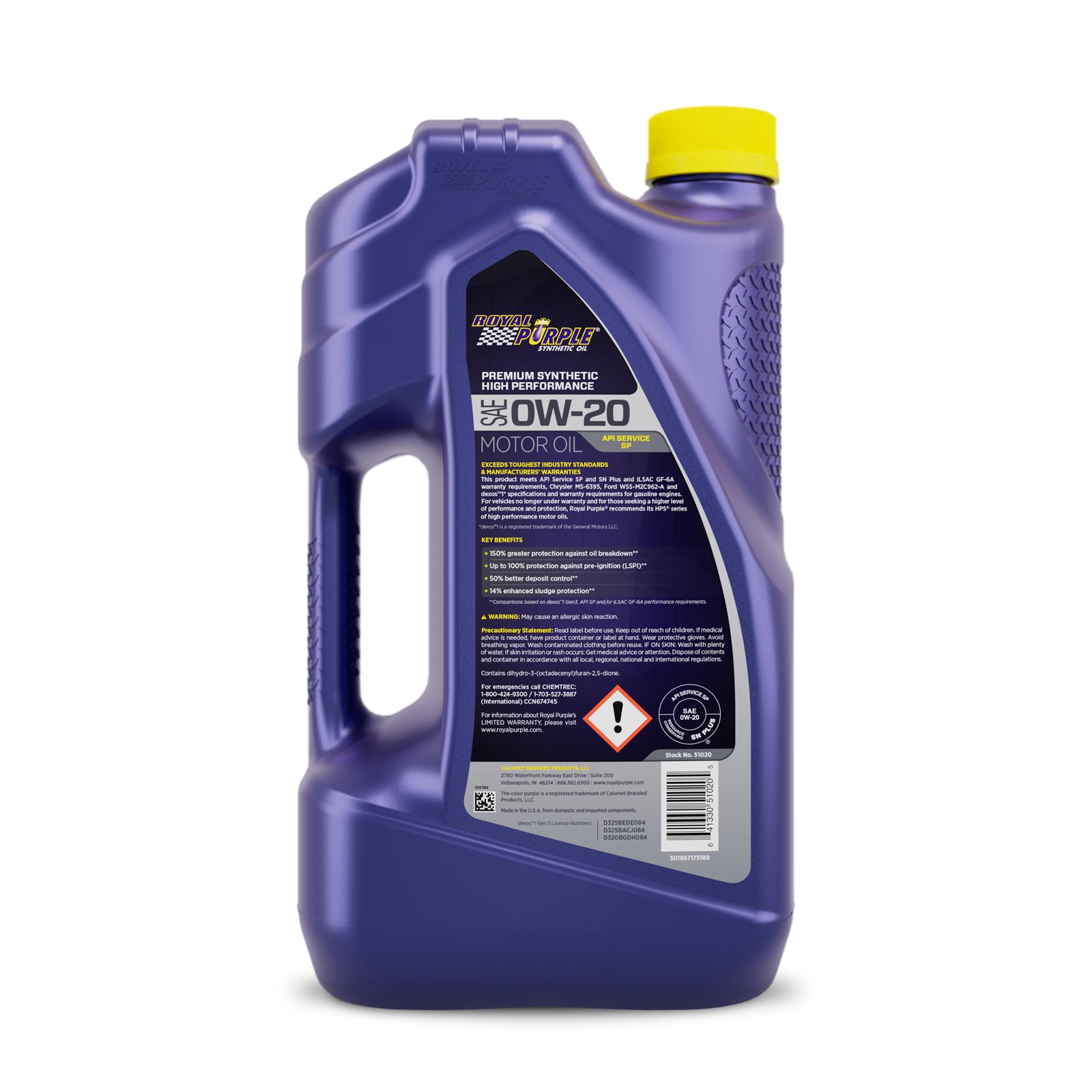 Royal Purple 51020 Royal Purple Premium High Performance Motor Oil - Zander Auto Parts