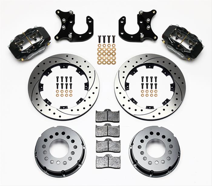 Wilwood Disc Brakes 140-2115-BD Wilwood Forged Dynalite Pro Series Rear Disc Brake Kits - Zander Auto Parts