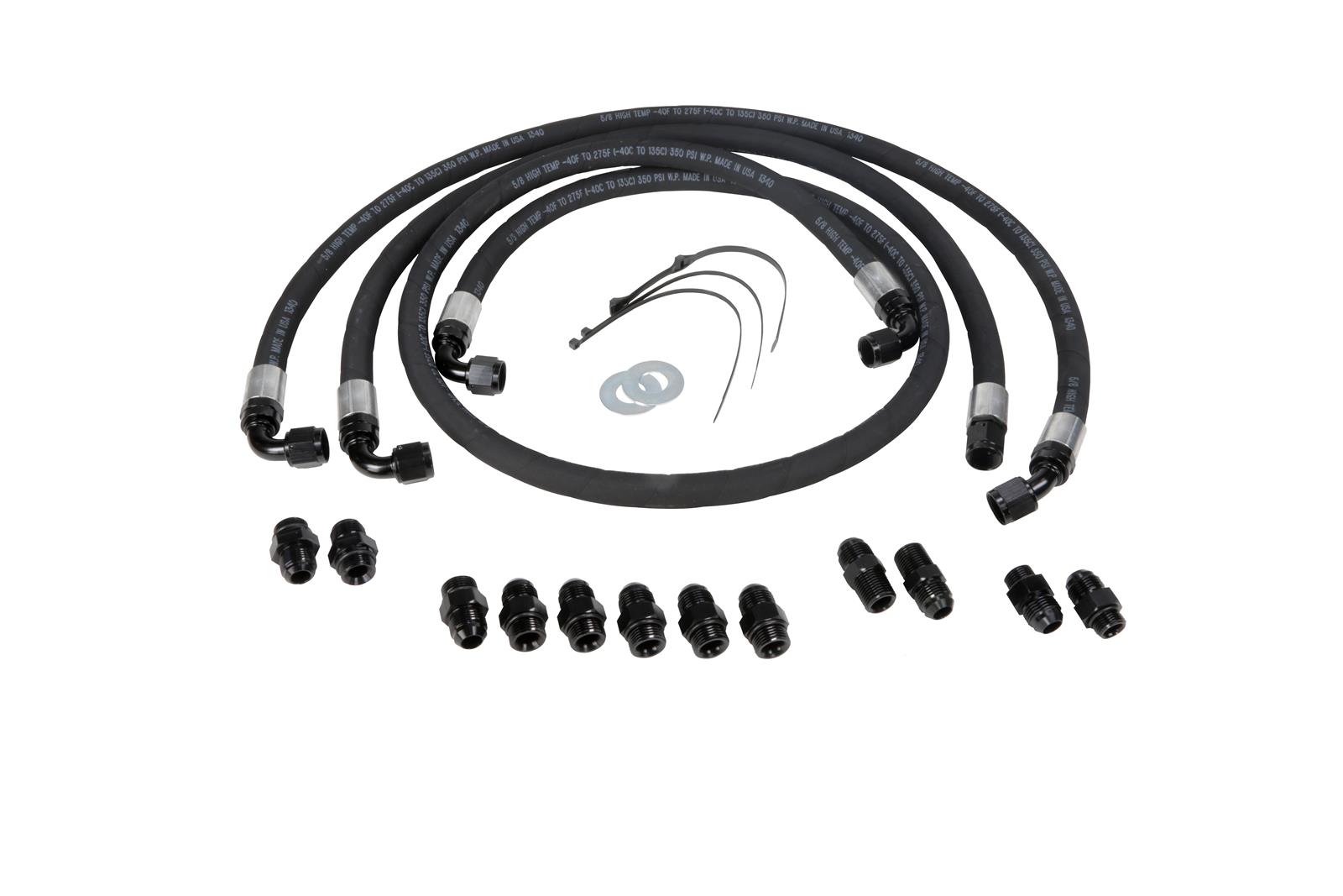 Fleece Performance FPE-TL-LB7-LLY Fleece Performance Transmission Cooler Lines - Zander Auto Parts