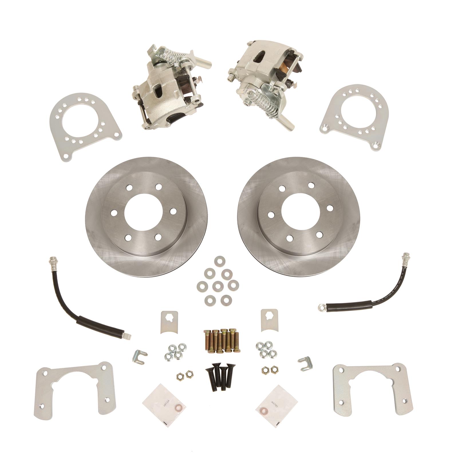 Summit Racing SUM-BK3001 Summit Racing™ Rear Drum-to-Disc Brake Conversion Kits - Zander Auto Parts