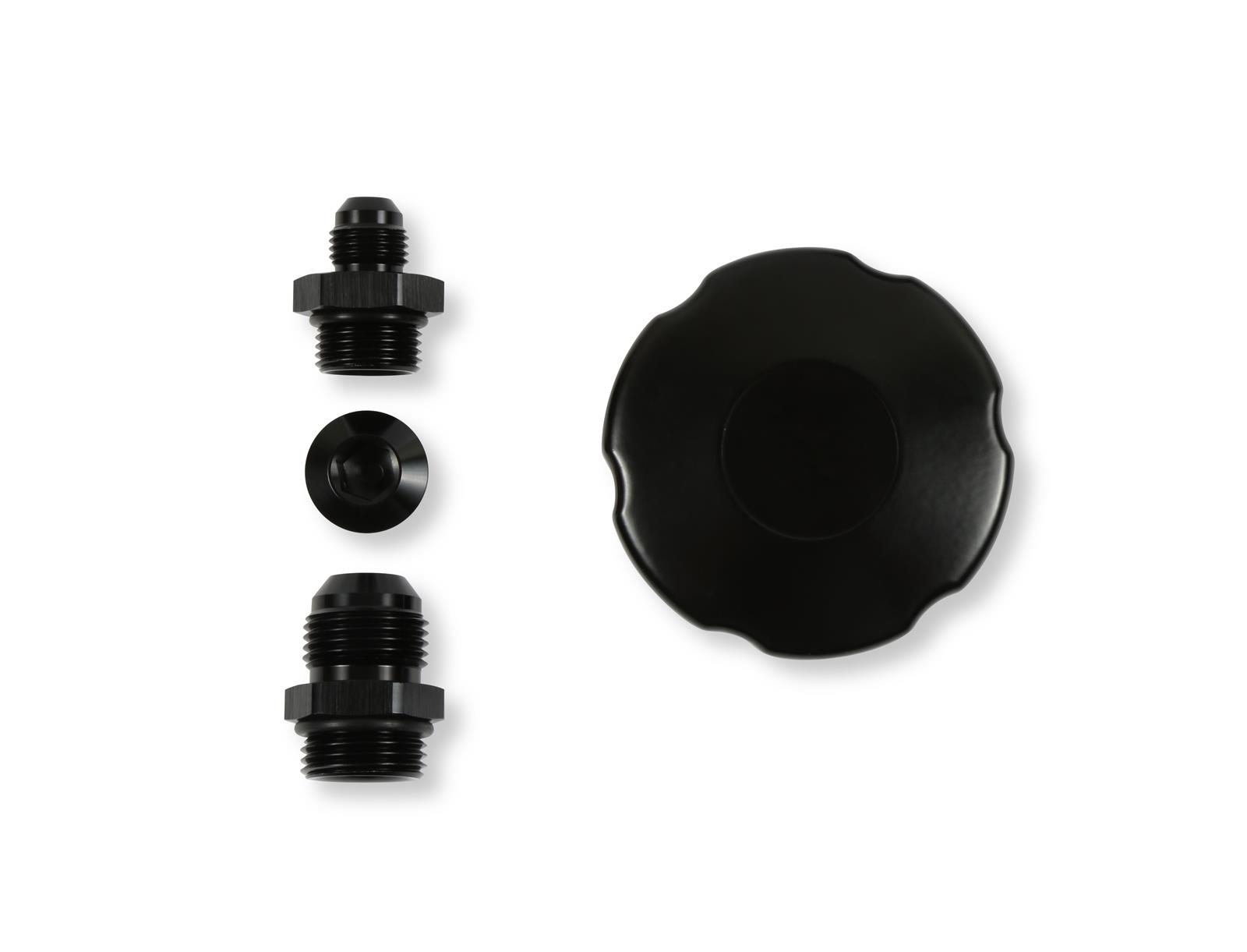 Holley 198-212 Holley Power Steering Remote Reservoirs - Zander Auto Parts