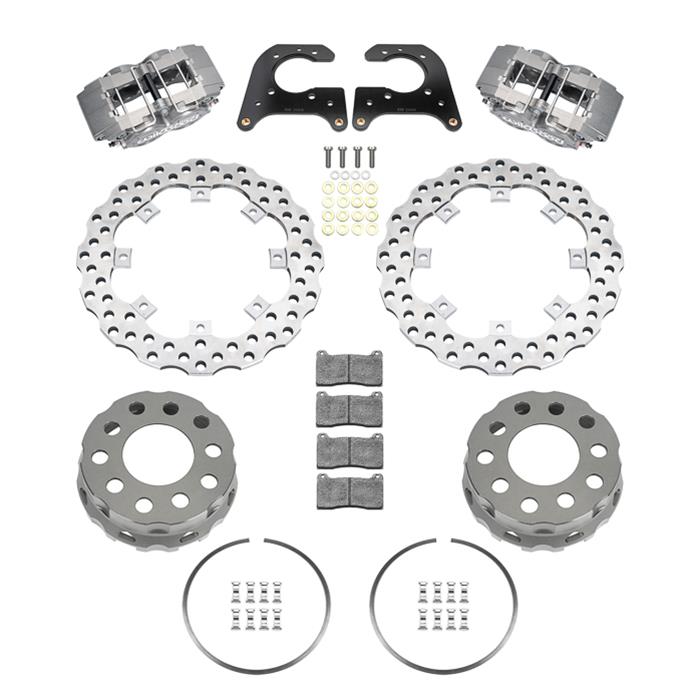 Wilwood Disc Brakes 140-17883-D Wilwood XRD Single Caliper Dynamic Mount Drag Race Brake Kits - Zander Auto Parts