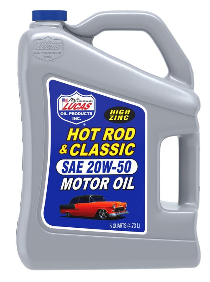 Lucas Oil 10684-1 Lucas Hot Rod and Classic Car Motor Oil - Zander Auto Parts