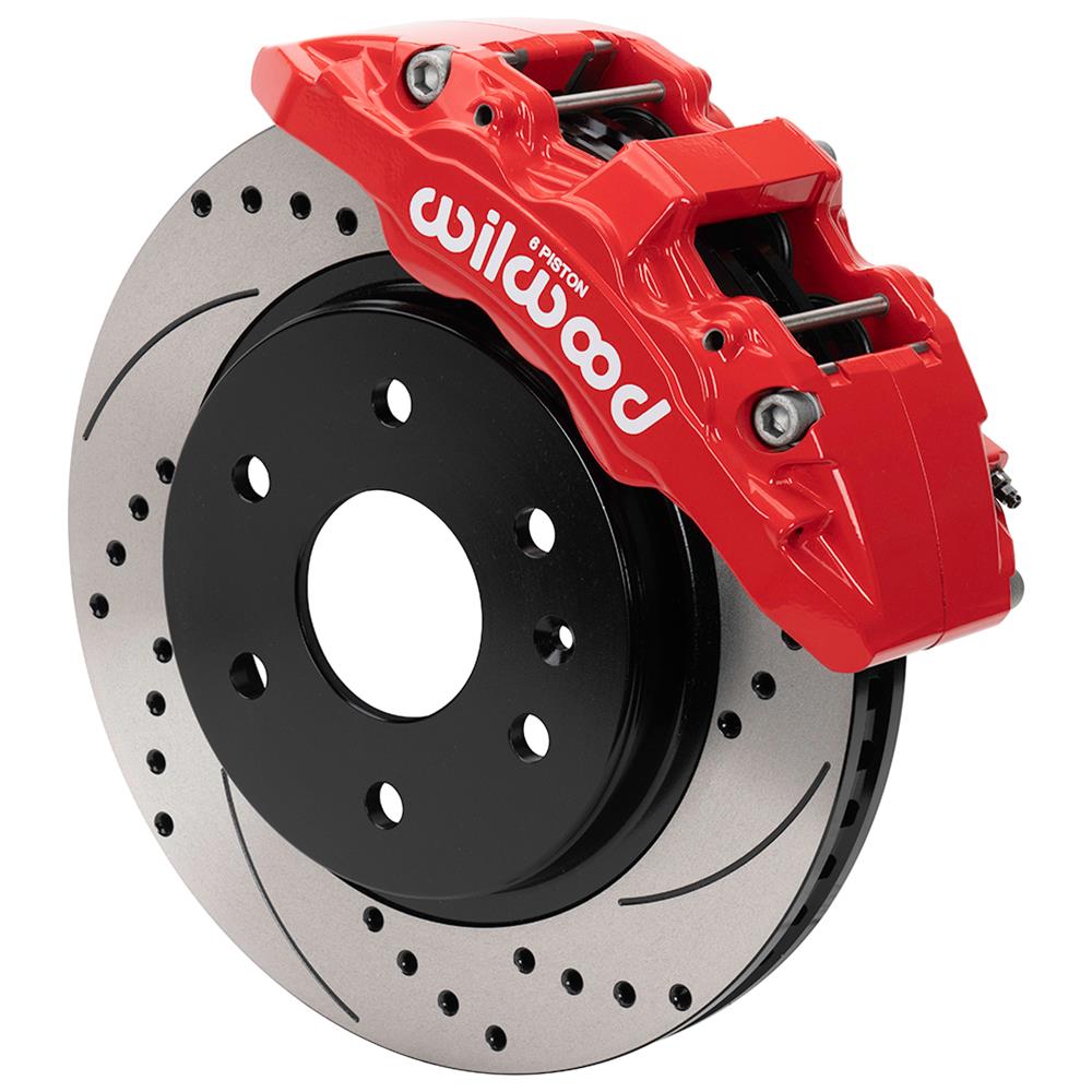 Wilwood Disc Brakes 140-16804-DR Wilwood AERO6-DM Direct Mount Truck Brake Kits - Zander Auto Parts