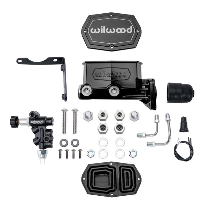 Wilwood Disc Brakes 261-16798-BK Wilwood Aluminum Master Cylinders - Zander Auto Parts