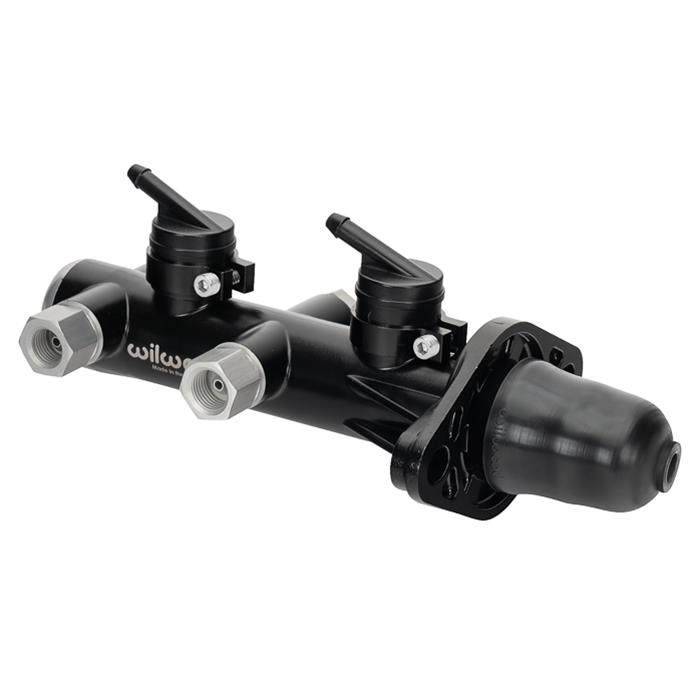 Wilwood Disc Brakes 260-14243-BK Wilwood Aluminum Tandem Master Cylinders - Zander Auto Parts