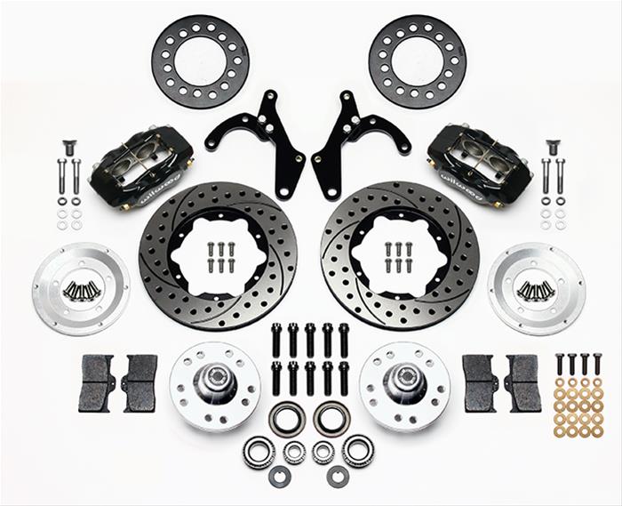 Wilwood Disc Brakes 140-11491-D Wilwood Forged Dynalite Pro Series Front Disc Brake Kits - Zander Auto Parts
