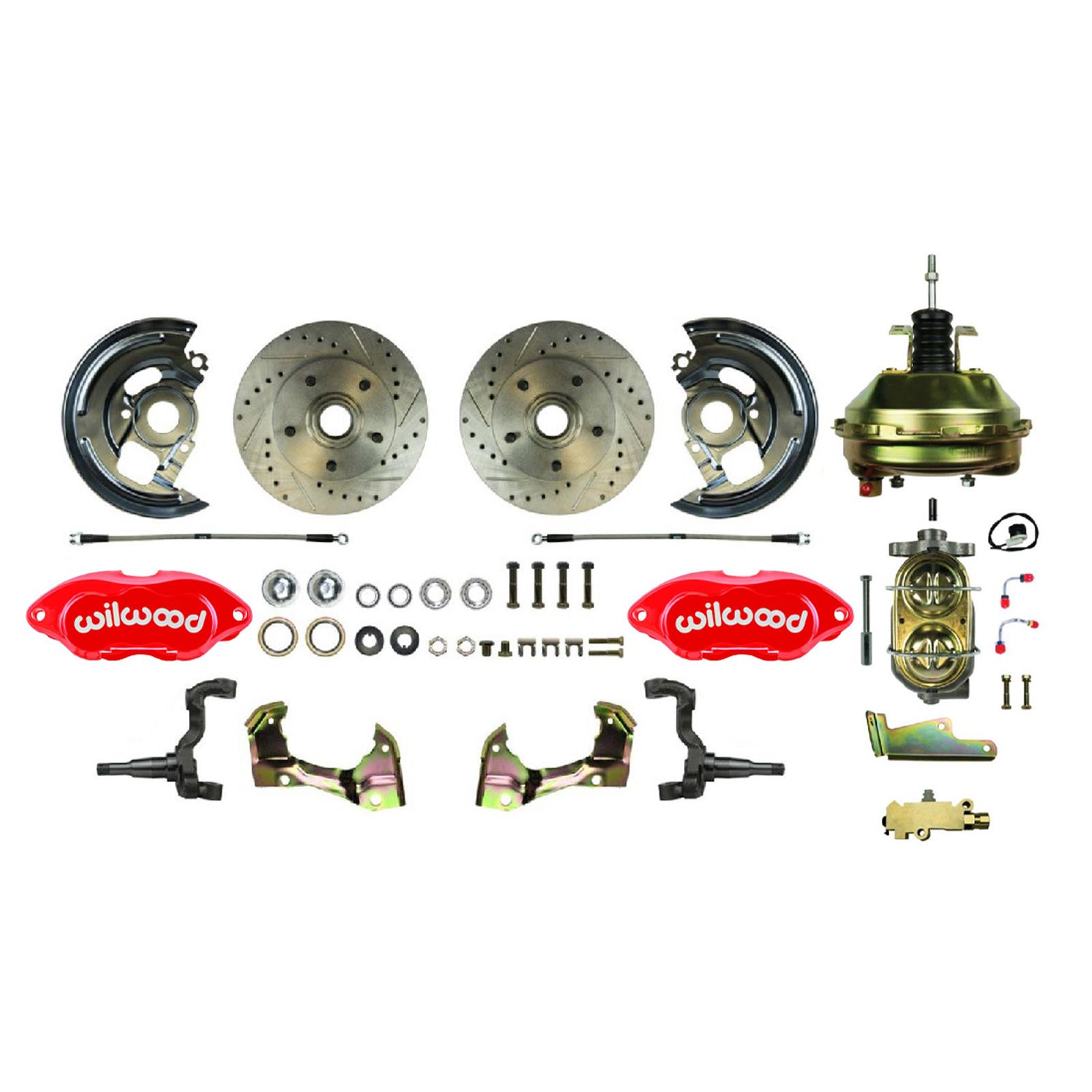 The Right Stuff AFXDC32Z The Right Stuff Front Disc Brake Conversion Kits - Zander Auto Parts