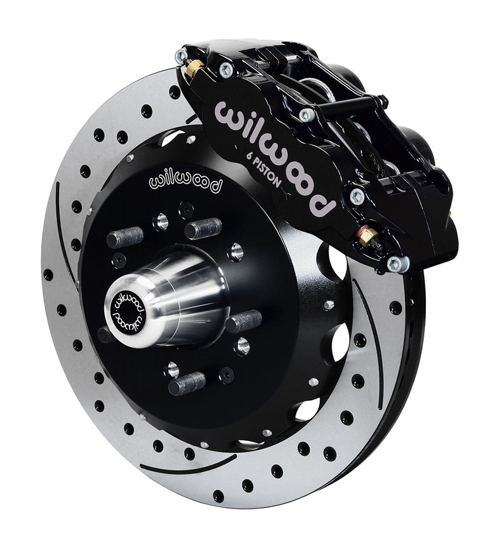 Wilwood Disc Brakes 140-12307-D Wilwood Forged Narrow Superlite 6R Big Brake Front Brake Kits - Zander Auto Parts