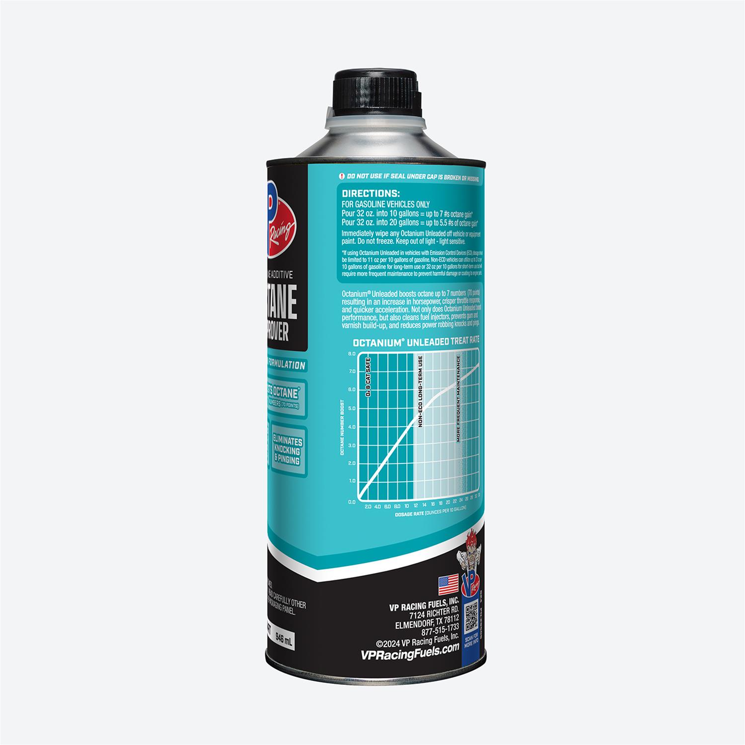 VP Racing 29505 VP Racing Madditive Octanium Unleaded Concentrate - Zander Auto Parts