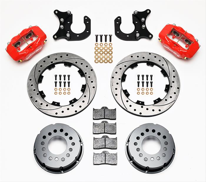 Wilwood Disc Brakes 140-2118-DR Wilwood Forged Dynalite Pro Series Rear Disc Brake Kits - Zander Auto Parts