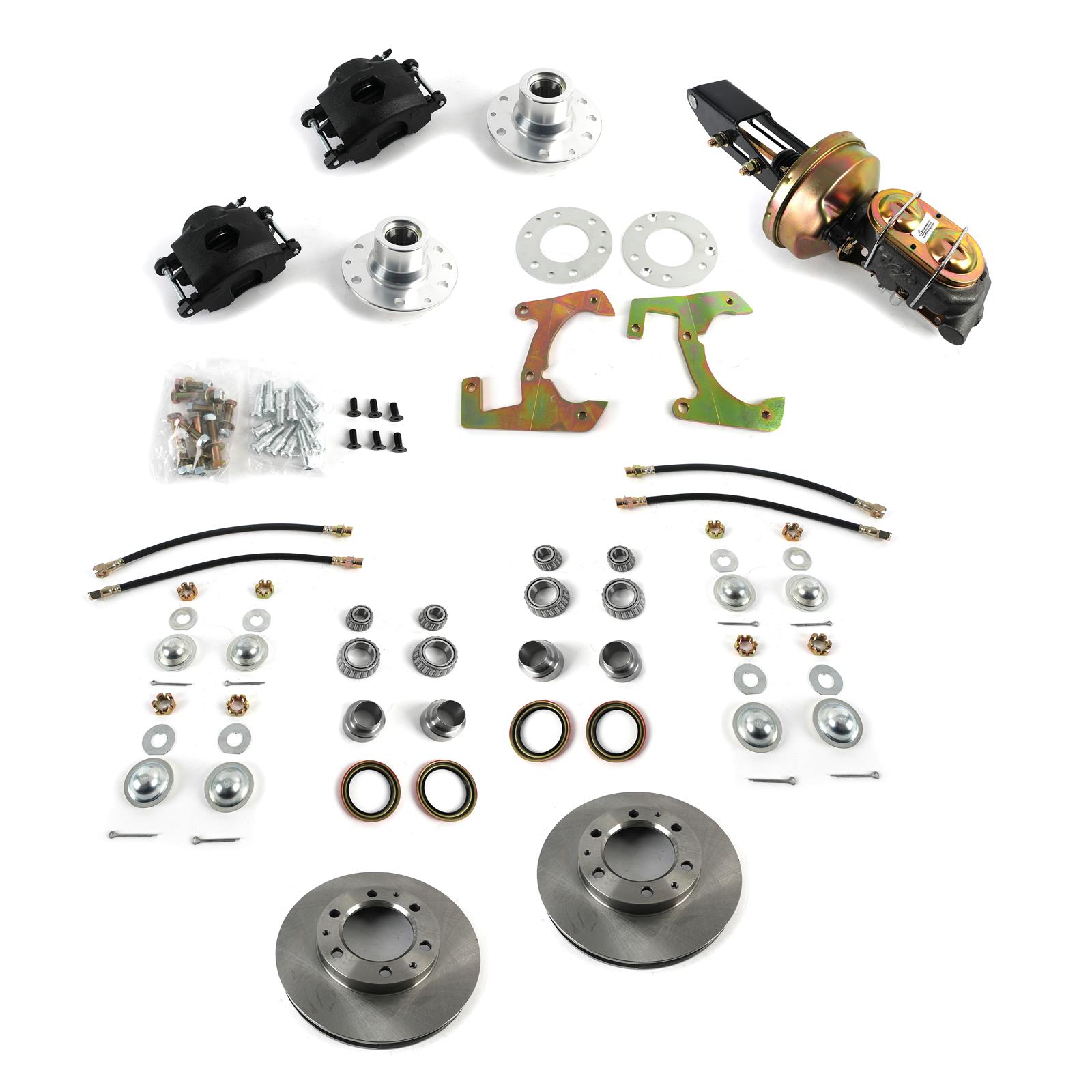 Classic Performance 5559CBK-6HK Classic Performance Stock Height 6-Lug Wheel Disc Brake Kits - Zander Auto Parts