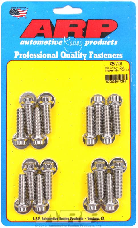 ARP 435-2101 ARP Stainless Steel Intake Manifold Bolt Kits - Zander Auto Parts