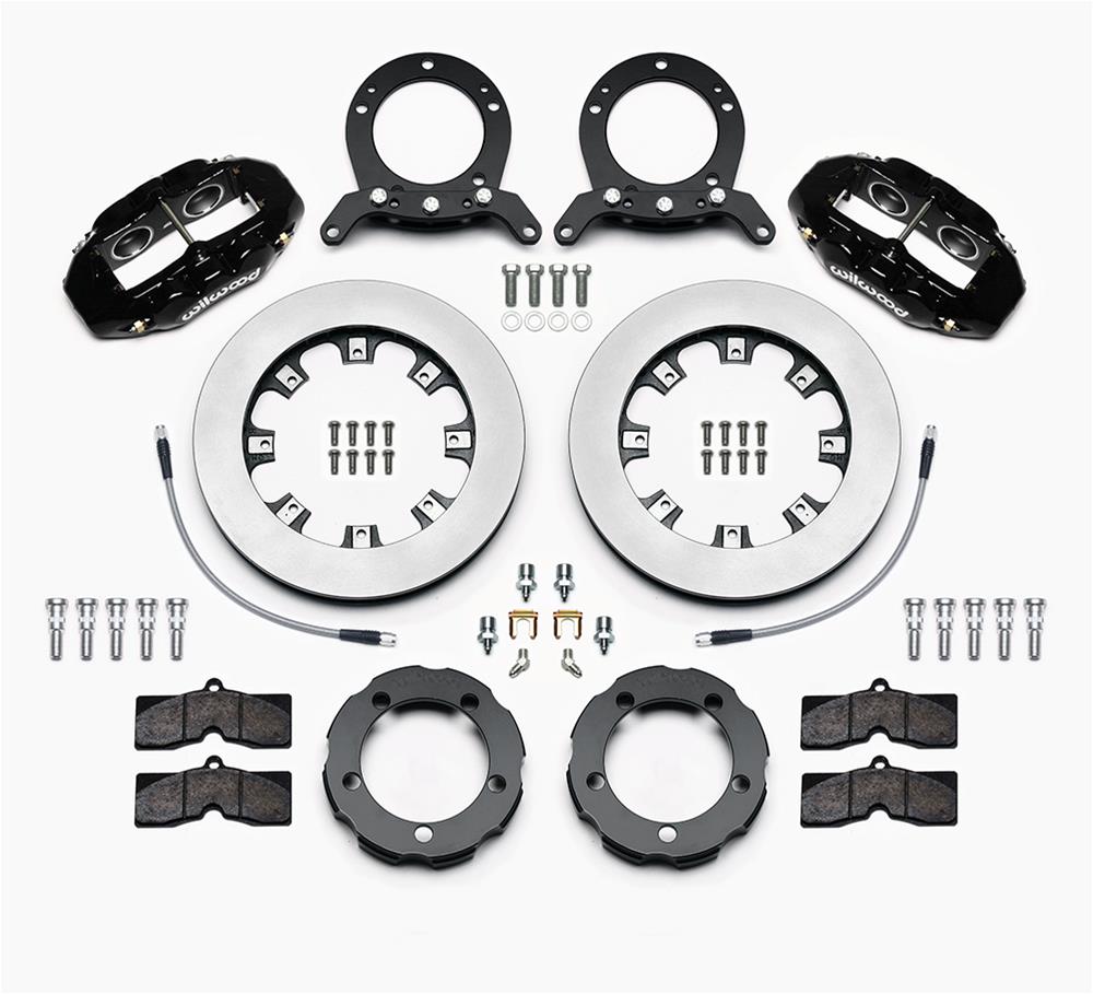 Wilwood Disc Brakes 140-13928 Wilwood D8-4 Truck Front Brake Kits - Zander Auto Parts