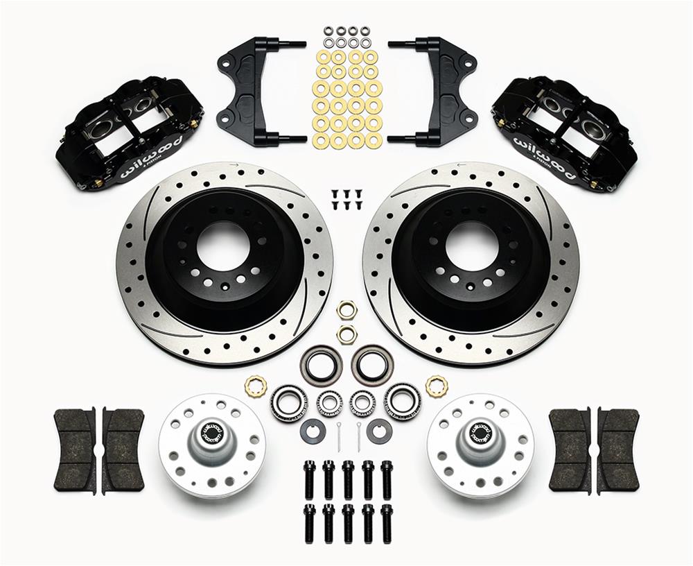 Wilwood Disc Brakes 140-12276-D Wilwood Forged Narrow Superlite 6R Big Brake Front Brake Kits - Zander Auto Parts