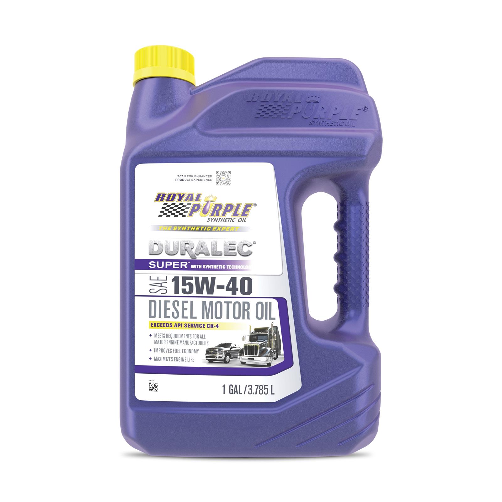 Royal Purple 04154 Royal Purple Duralec Super Diesel Motor Oil - Zander Auto Parts