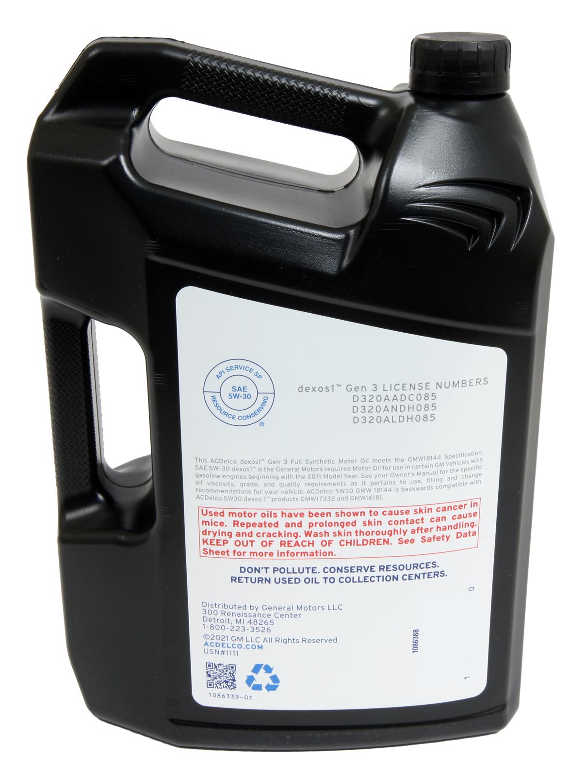 ACDelco 19432322 ACDelco Motor Oil - Zander Auto Parts