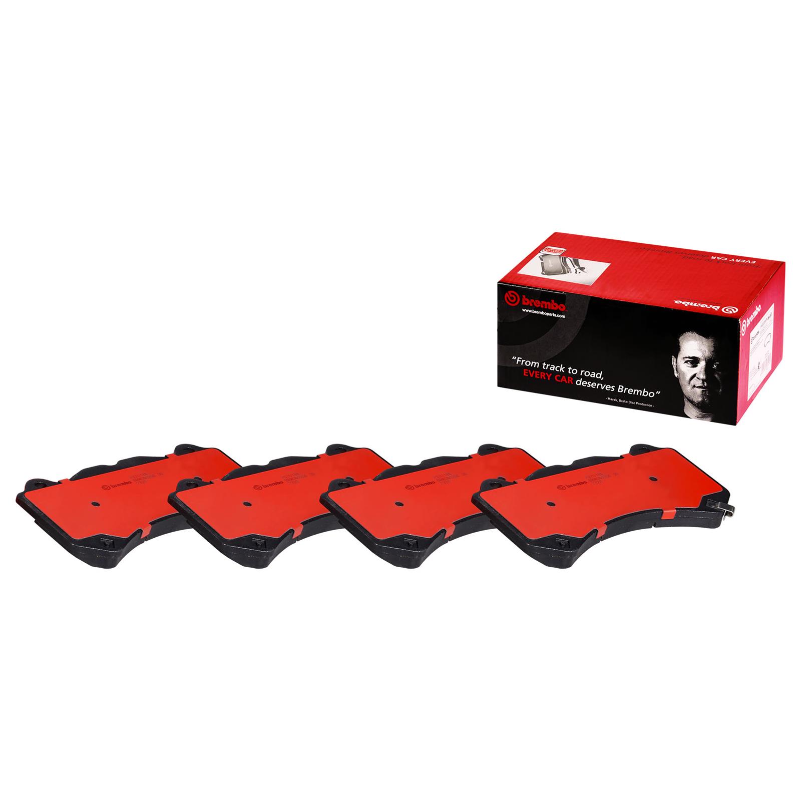 Brembo P37018N Brembo NAO Ceramic Brake Pads - Zander Auto Parts