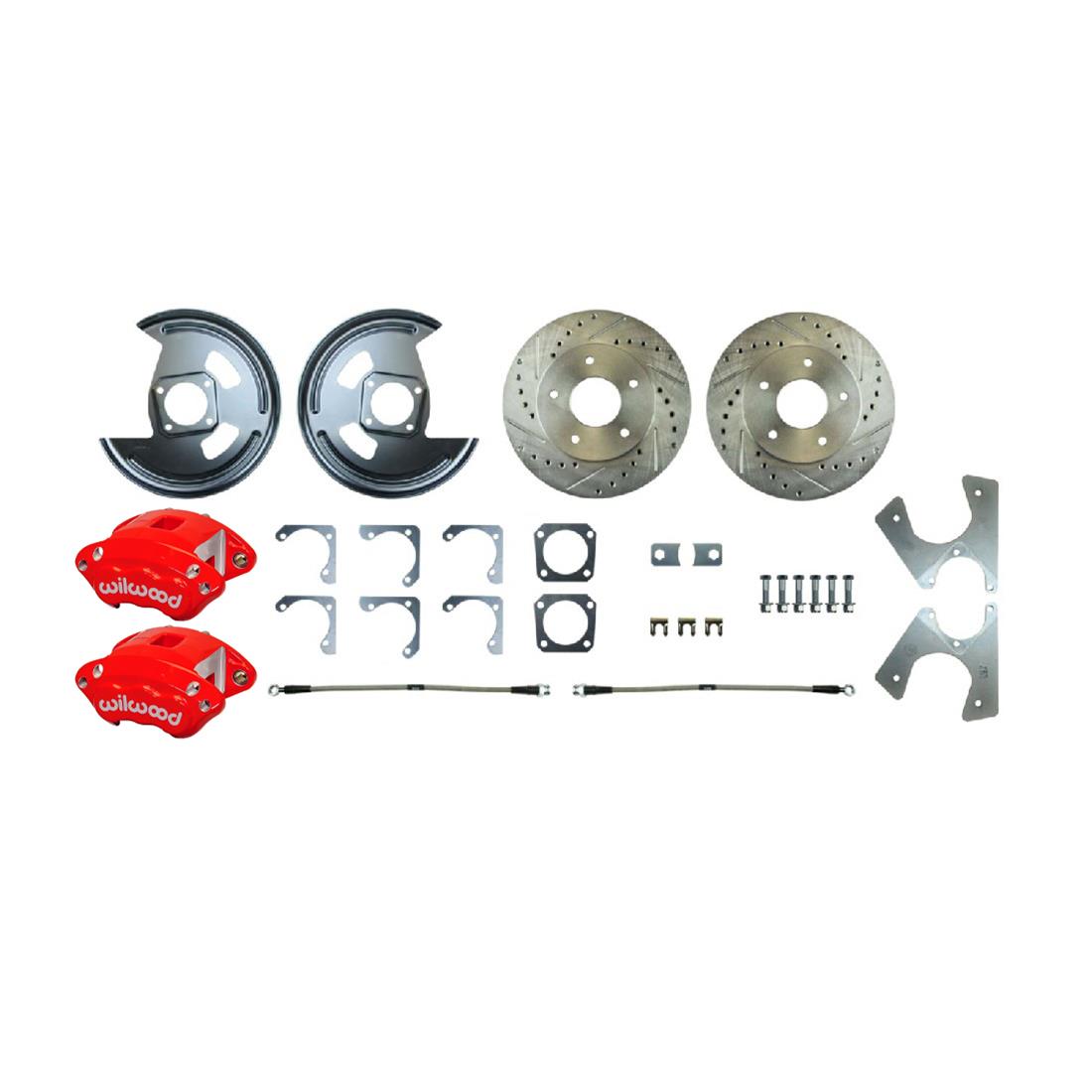 The Right Stuff AFXRDM21Z The Right Stuff Performance Series Disc Brake Rotor and Caliper Upgrade Kits - Zander Auto Parts