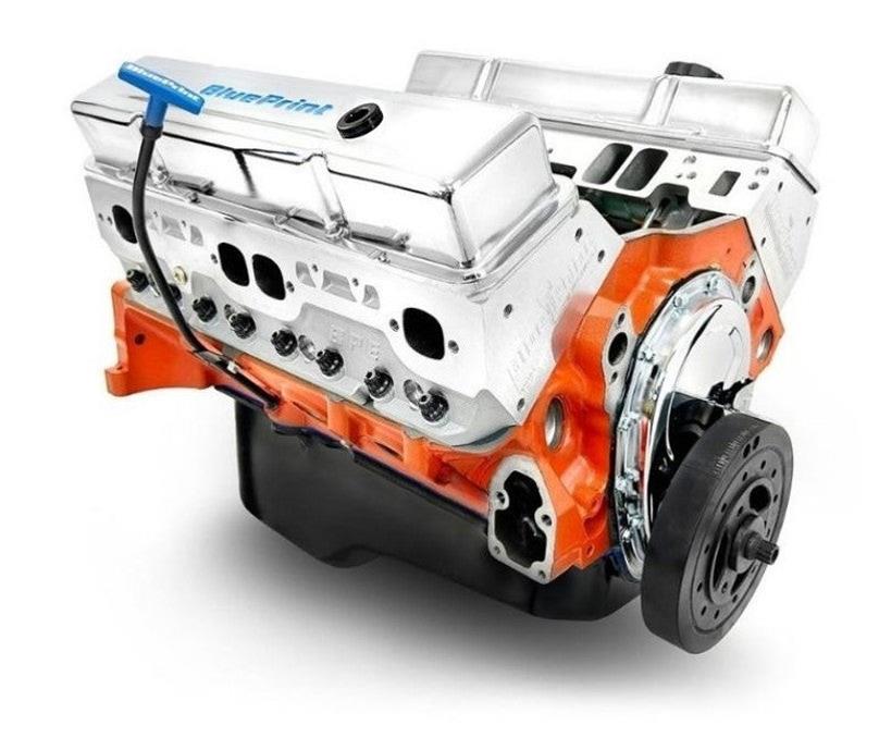 BluePrint Engines BP38317CT1 BluePrint Engines GM 383 C.I.D. 415 HP Dressed Power Adder Stroker Long Block Crate Engines - Zander Auto Parts