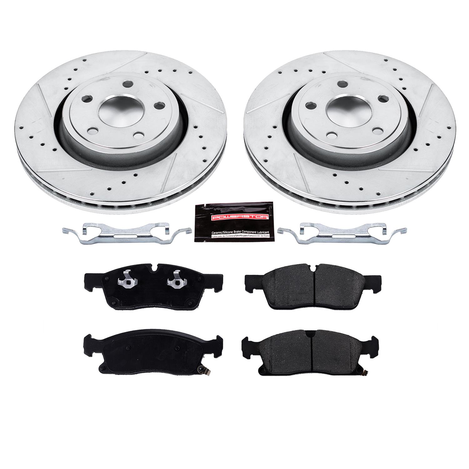 PowerStop K7133 PowerStop Z23 Evolution Sport Brake Upgrade Kits - Zander Auto Parts