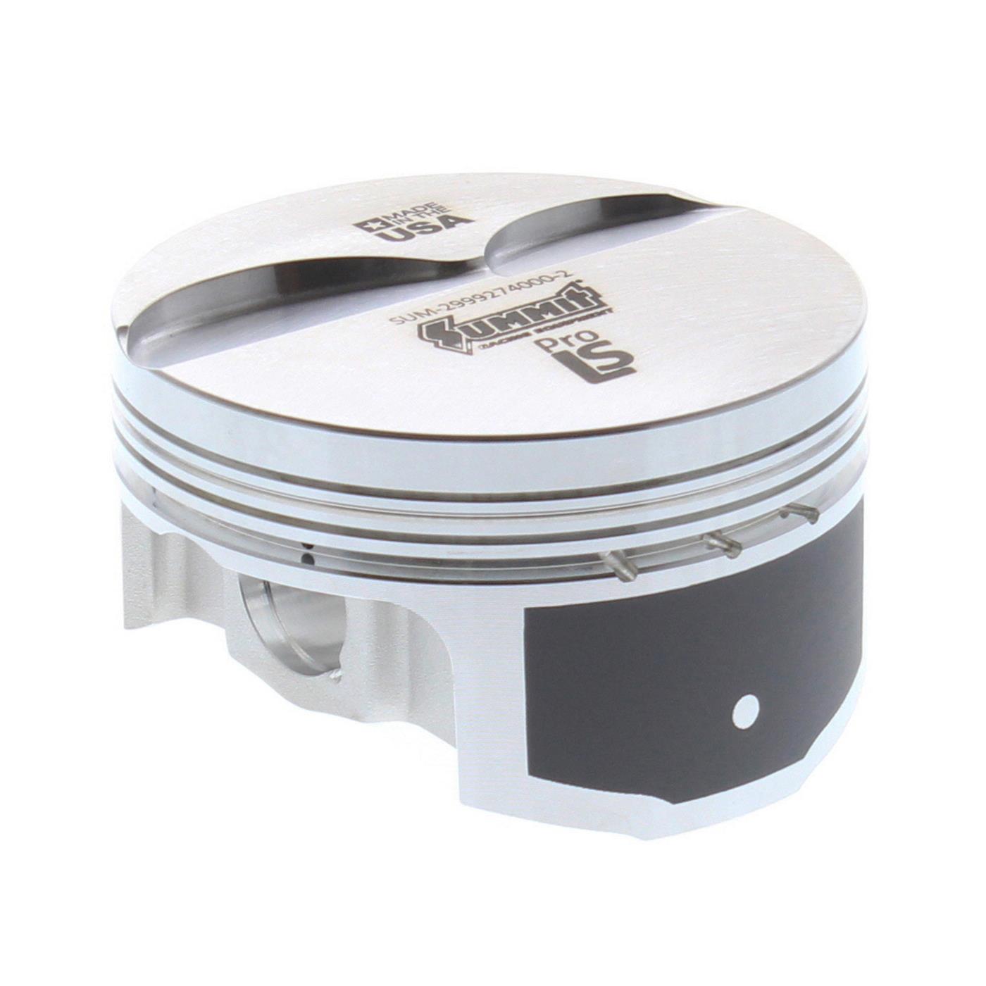 Summit Racing SUM-2999274030-2 Summit Racing™ Pro LS Forged Pistons - Zander Auto Parts